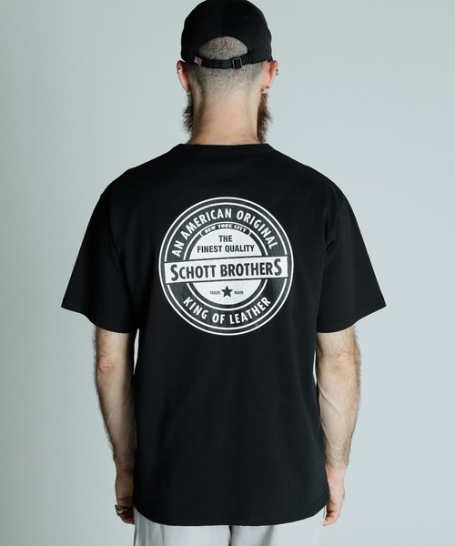 Schott N.Y.C（ショット） tシャツ Schott/ショット/T-SHIRT OVAL LOGO