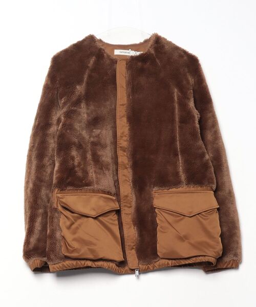 nonnative（ノンネイティブ） ジップアップブルゾン - ブラウン メンズ