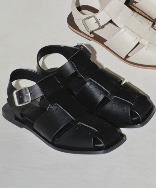 Todayful フラットストラップサンダル 36 TODAYFUL 「TODAYFUL」 フラットサンダル 36 ブラック