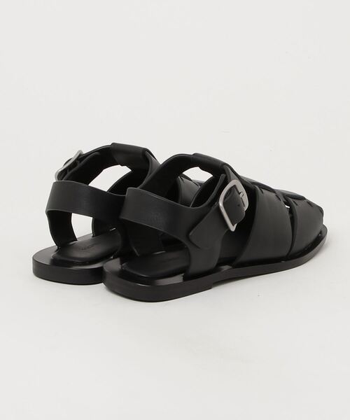 Todayful フラットストラップサンダル 36 TODAYFUL 「TODAYFUL」 フラットサンダル 36 ブラック