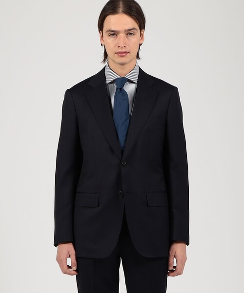 ジャケット テーラードジャケット ウールツイル シングルブレステッド2Bジャケット HORIZON TWILL  E.Zegna メンズの画像