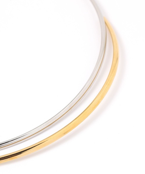 GLOBAL WORK ネックレス ステンレスアソートサイズチョーカー/325801