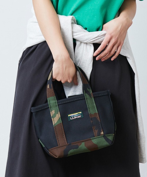 L.L. Beanボート・アンド・トート、ミニ 迷彩　カモフラ L.L.Bean】この春、登場した日本限定ボート・アンド・トートが