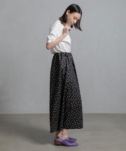 MARECHAL TERRE パンツ ドットガウチョパンツ レディース