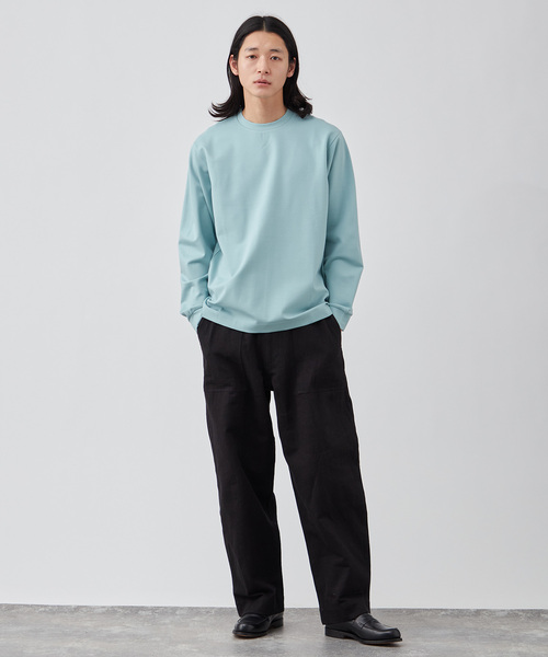 リネンカーゴパンツ UNE MANSION カーゴパンツ 「男女兼用/UNISEX」ウエスト