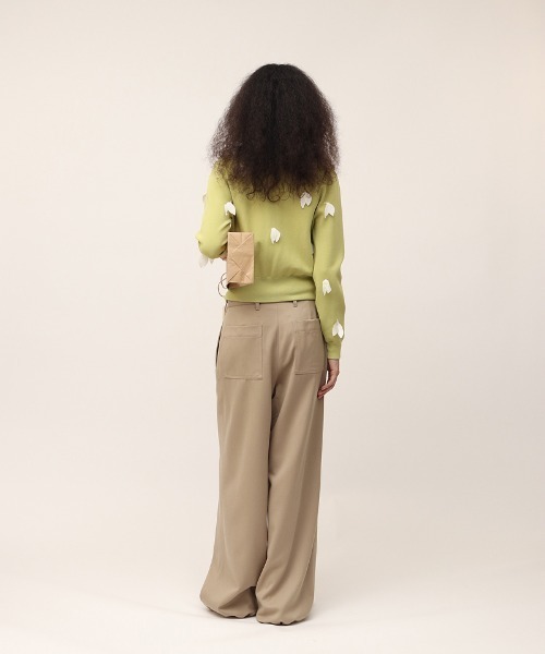 leinwande（ラインヴァンド） カーディガン Sprout Knitted Cardigan