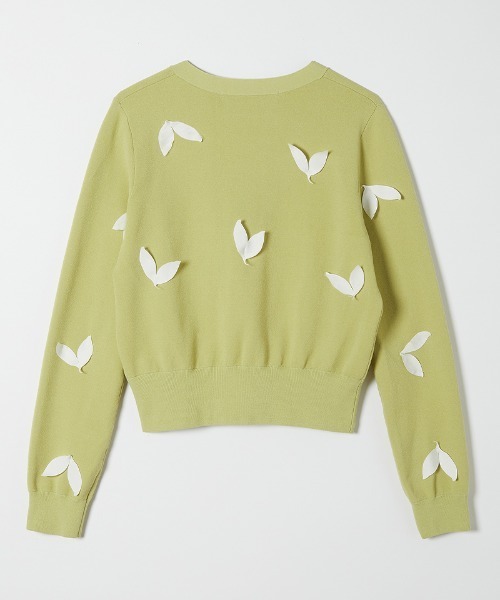 leinwande（ラインヴァンド） カーディガン Sprout Knitted Cardigan