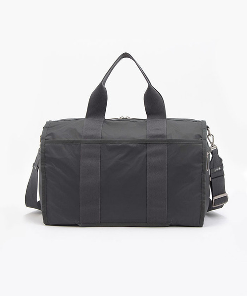 美品LESPORTSACレスポートサック☆エッセンシャルボストン大容量グレー LeSportsac レスポートサック ボストンバッグ DELUXE LG