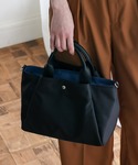 トートバッグ ツートーンナイロン2wayトート...の詳細画像5
