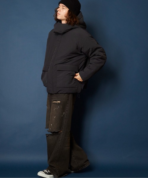 「MEMENTISM」 「unrelaxing」ブルゾン FREE グレー メンズ_画像4