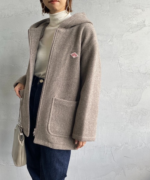 Danton（ダントン） コート 36 ベージュ レディース : ZOZOTOWN Yahoo
