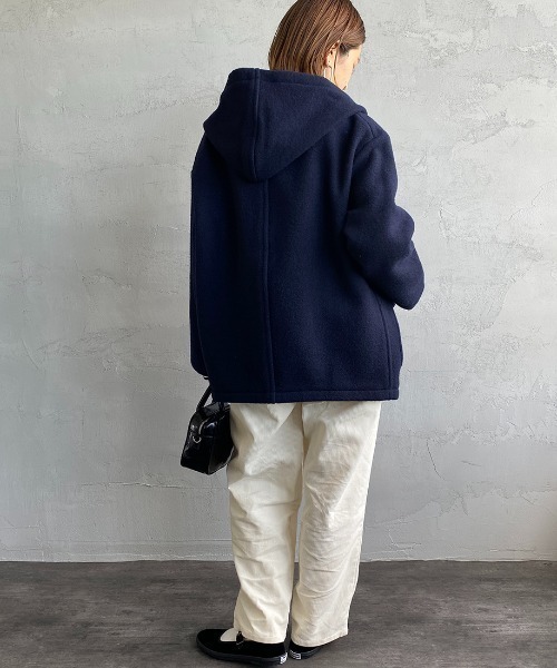 着用少★danton ダントン★フリース　ジャケット★36★アウター　コート Danton（ダントン） コート 36 ベージュ レディース : ZOZOTOWN Yahoo