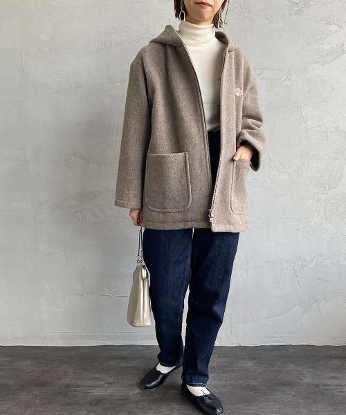 Danton（ダントン） コート 36 ベージュ レディース : ZOZOTOWN Yahoo
