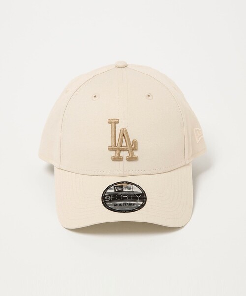 NEW ERA(R)×MARY QUANT3段ロゴ キャップ(ベージュ） MARY QUANT ONLINE SHOP｜マリークヮントオンラインショップ