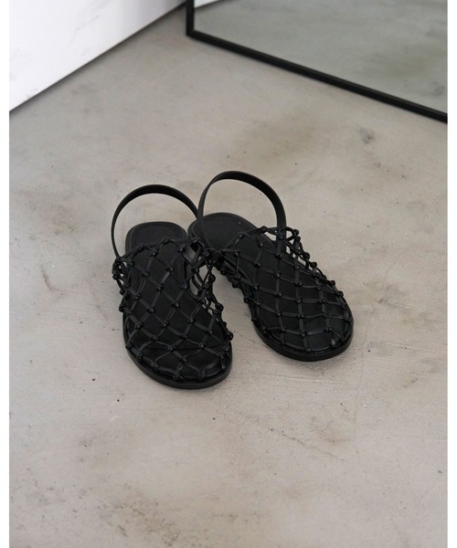 anuke サンダル Braid Flat Shoes レディース : ZOZOTOWN Yahoo