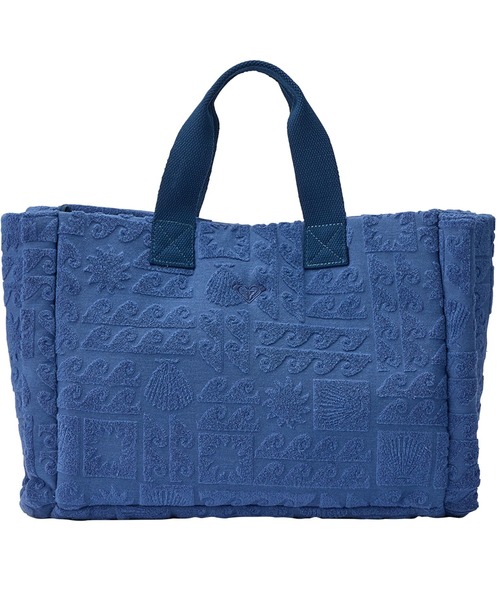 ROXY トートバッグ SUNBATHING BAG/ロキシーパイル地トート