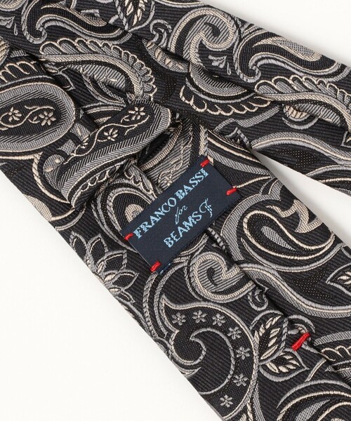 BEAMS F（ビームスF） ネクタイ FRANCO BASSI / シルクコットン