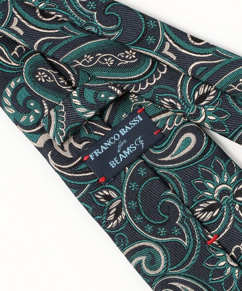 BEAMS F（ビームスF） ネクタイ FRANCO BASSI / シルクコットン
