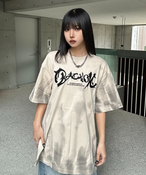 tシャツ タイダイフロントロゴTシャツ レディース メンズ