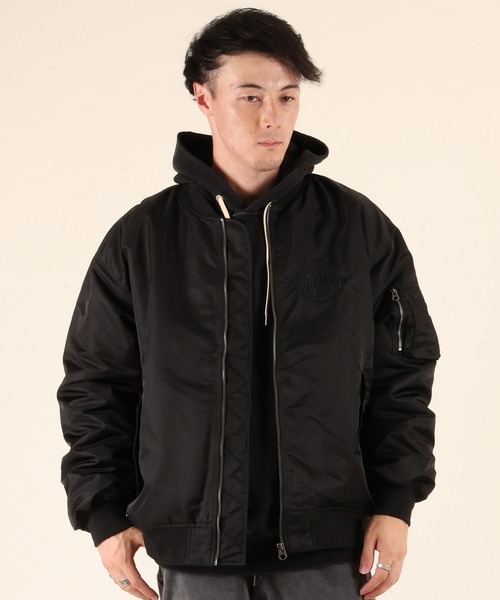 DCSHOES メンズ ジャケット ブルゾン MA1 黒 ブラック L XL DCSHOES メンズ ジャケット ブルゾン MA1 黒 ブラック L XL