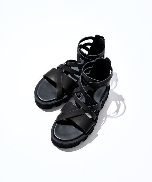 PADRONE（パドローネ） サンダル 「PADRONE」GLADIATOR SANDALS with