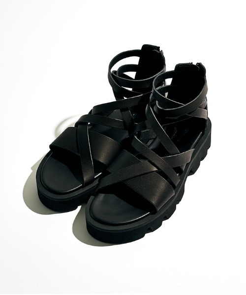 PADRONE（パドローネ） サンダル 「PADRONE」GLADIATOR SANDALS with