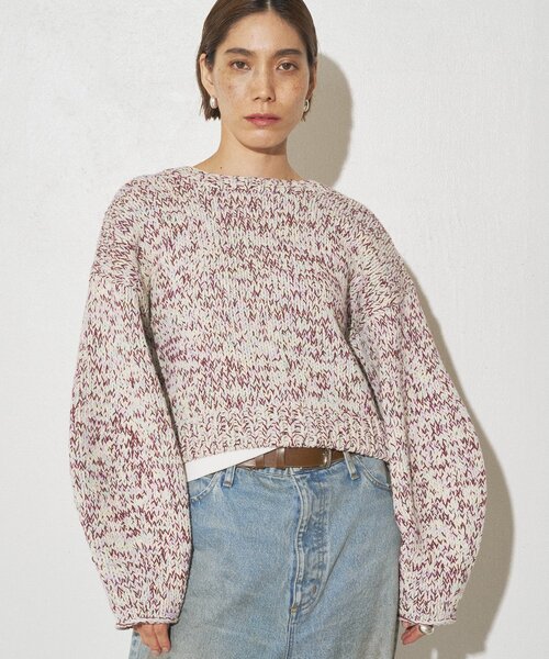 Whim Gazette（ウィム ガゼット） カーディガン 「GEMINI」ローゲージ