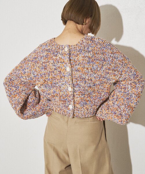 Whim Gazette（ウィム ガゼット） カーディガン 「GEMINI」ローゲージ