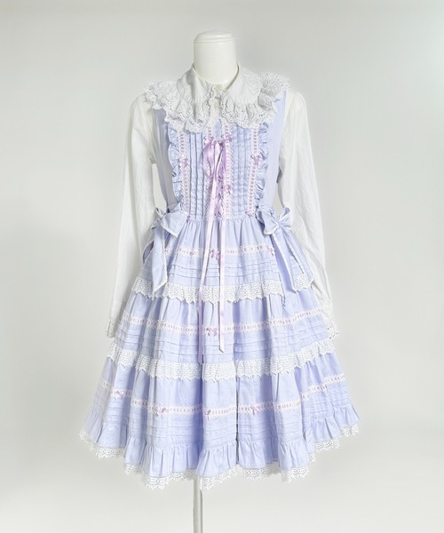 MAISON SELECT スカート 6A5 リボン付き ボリュームパニエ : ZOZOTOWN