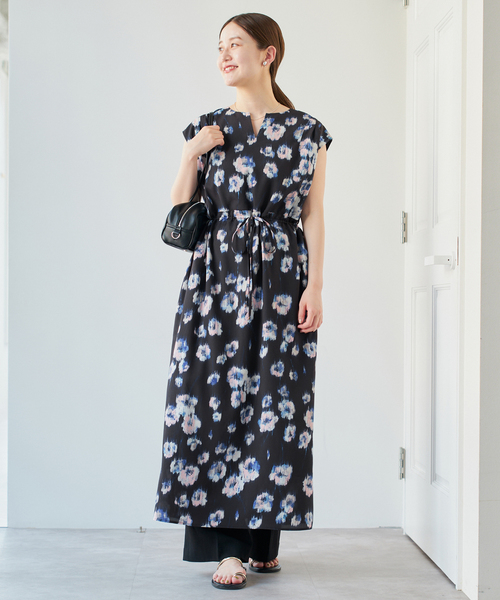 IENA ワンピース シェードフラワーワンピース : ZOZOTOWN Yahoo