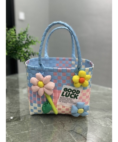 かごバッグ カゴバッグ 3色展開 可愛いカラフルかごバッグ ショルダー