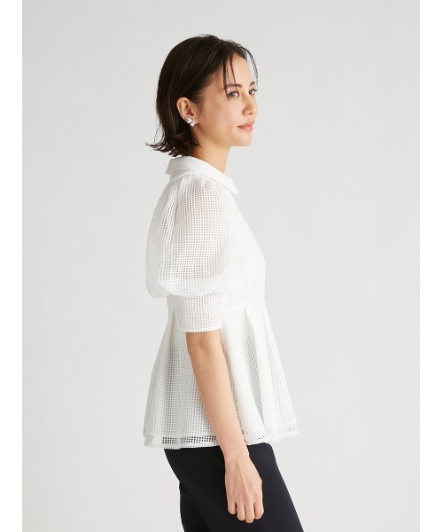 CELFORD 「CELFORD」 半袖ブラウス 38 オフホワイト レディース  