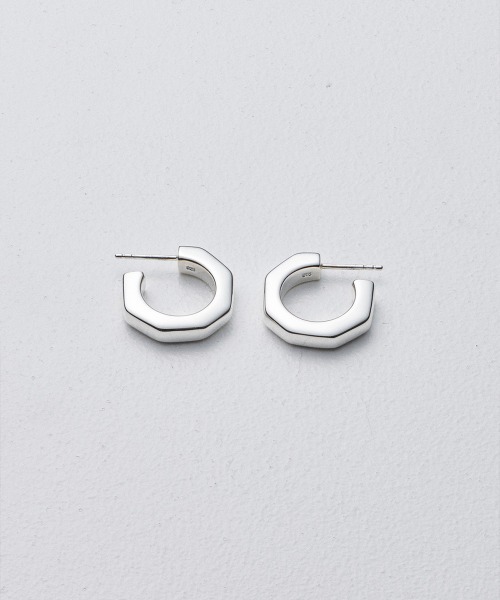 ピアス 「Fauvirame」Plane Tree Hoop Earrings レディース メンズ