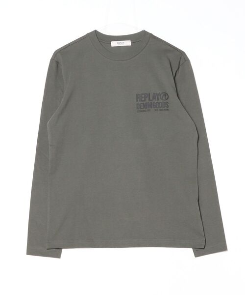 REPLAY（リプレイ） tシャツ REPLEYレタリングロゴ ベーシック