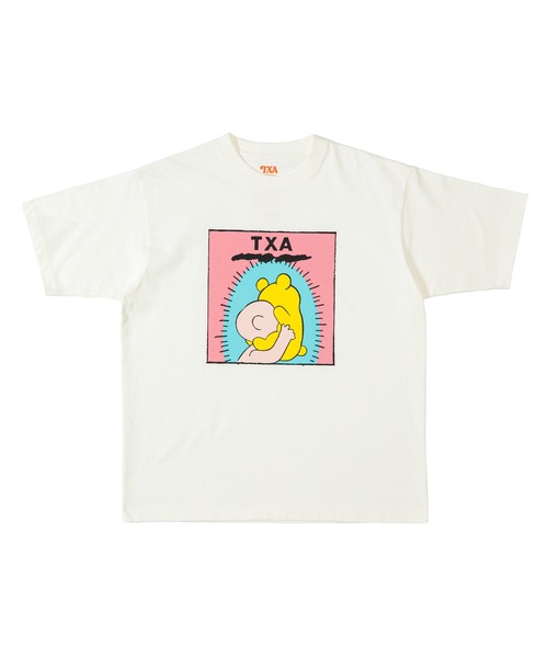 TXA tシャツ 我喜屋位瑳務 S/S T-shirt Natural メンズ レディース