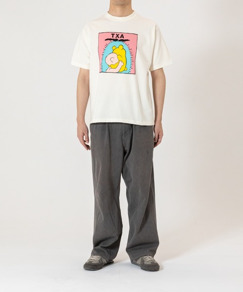 かのういさむさん専用① TXA tシャツ 我喜屋位瑳務 S/S T-shirt Natural メンズ レディース