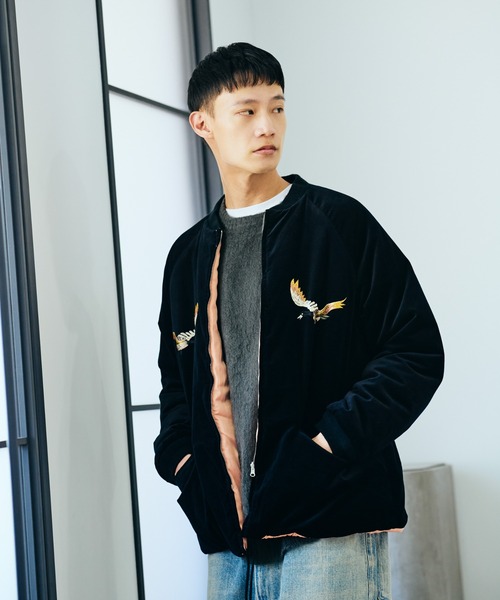 THRIFTY LOOK ブルゾン アウター メンズ レディース : ZOZOTOWN Yahoo