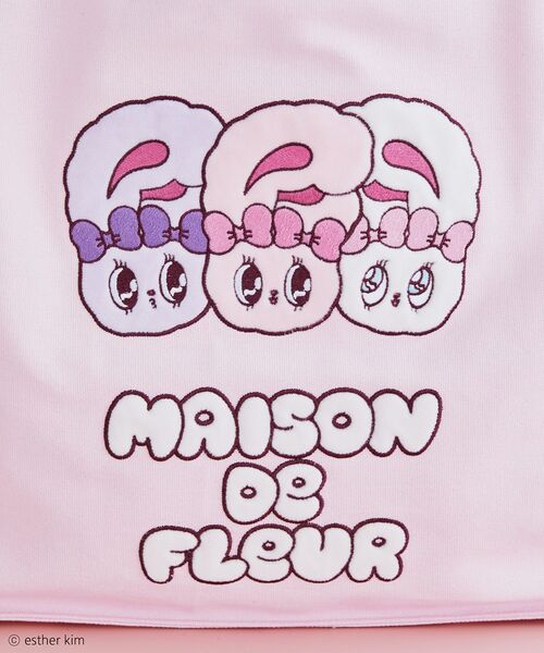 Maison de FLEUR トートバッグ Esther Bunny スクエアトート
