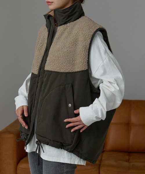 ボンディング切替ダウンベスト　イシカワラボ 9/29ライブ①【ボンディング切替ダウンベスト】 ¥13,800+tax🛒 ダウン