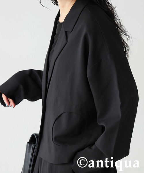 antiqua（アンティカ） ジャケット テーラードジャケット ドット