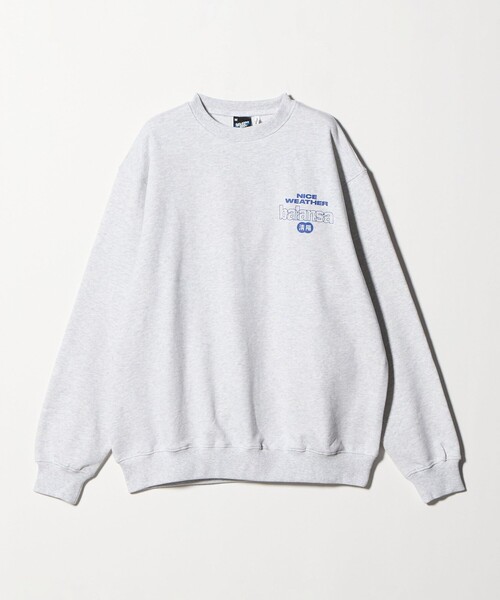NICE WEATHER トレーナー スウェット 「別注」「SOUND SHOP balansa