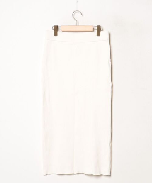 n*o様 MUSE de Deuxieme Classe Double Swea MUSE de Deuxieme Classe 「MUSE classe」 ニットスカート 38 ホワイト