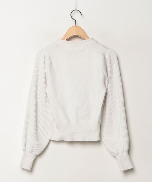 「dazzlin」 長袖ニット FREE オフホワイト レディース_画像2