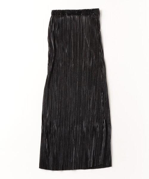 「Per sist ence」 プリーツスカート FREE シルバー レディース_画像2