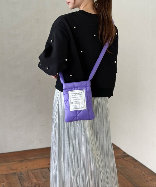 「Per sist ence」 プリーツスカート FREE シルバー レディース_画像6