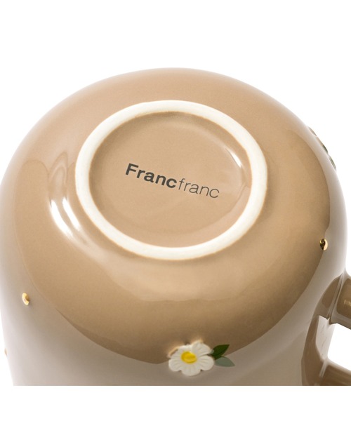 Francfranc（フランフラン） 食器 フルーロン マグ ブラウン