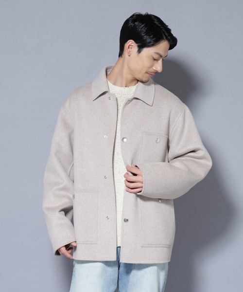 NANO universe（ナノ・ユニバース） カバーオール ウールリバー