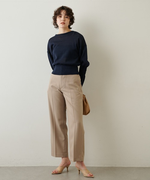 「Whim Gazette」 長袖ニット FREE ブルー レディース_画像6