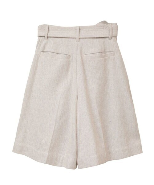 CLANE（クラネ） パンツ 「CLANE/クラネ」STITCH BELT HALF PANTS