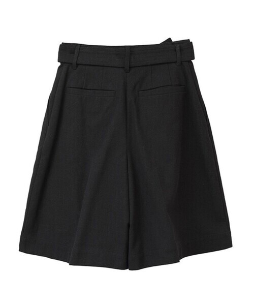 CLANE（クラネ） パンツ 「CLANE/クラネ」STITCH BELT HALF PANTS